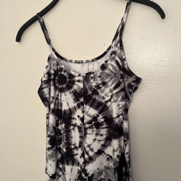 Roma Concept Grayscale Tie Dye Bodysuit Sleeveless Playsuit Boho Festival- Small - Picture 4 of 8